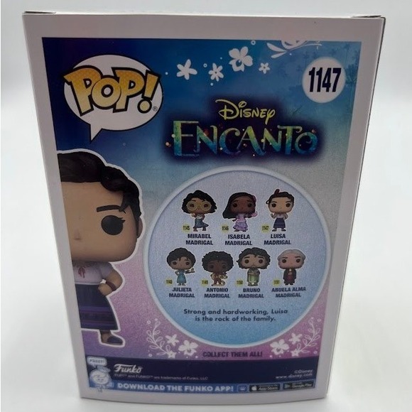 Funko Pop Disney Encanto Luisa Madrigal Vinyl Figure 1147 New - Picture 5 of 8
